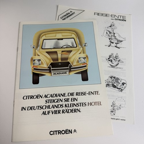 Citroën 2cv acadiane - citroËn, camper