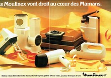 Advertising 028 1980 Moulinex (2p) Drummer Minor Can Opener