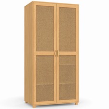 Armoire 2 portes EDHEN bois et