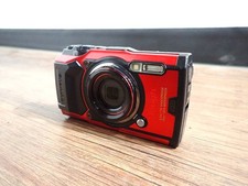 Appareil photo numérique à objectif zoom étanche OLYMPUS Tough TG-6 rouge fon...