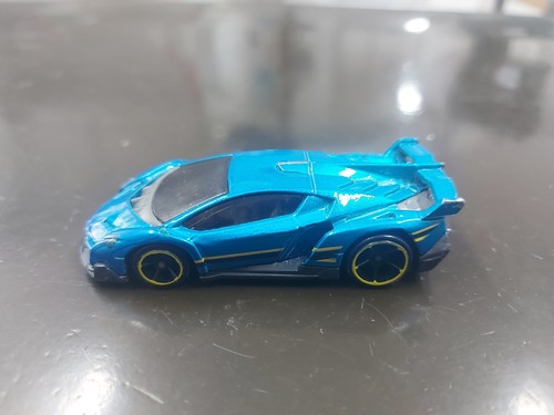 Lamborghini veneno bleue - lamborghini,
