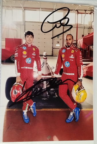 Autograph charles leclerc - autograph,
