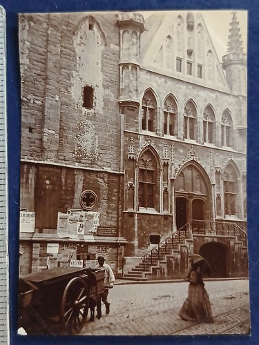 Belgique gand 1899 escalier - belgique,