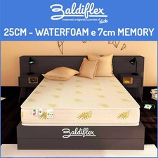 MATELAS SIMPLE 90X200 H25 CM 9 Zone Différencié 7 CM Mousse à Mémoire Duck