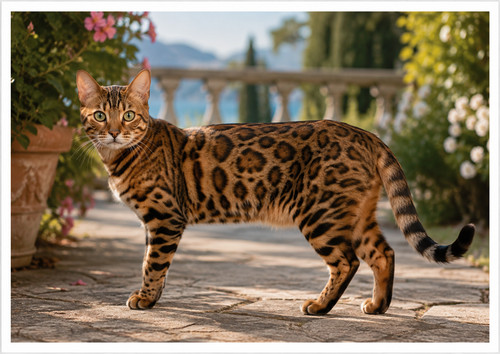 Photo bengal cat neo - 🦬photo,