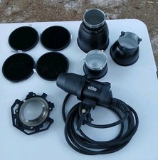 Bowens Calumet Elite CE-2750 Light W/ Reflectors, Speed Ring, Filter, UNTESTED