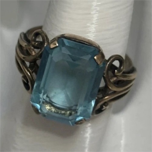 Bague sertie argent massif - , 925
