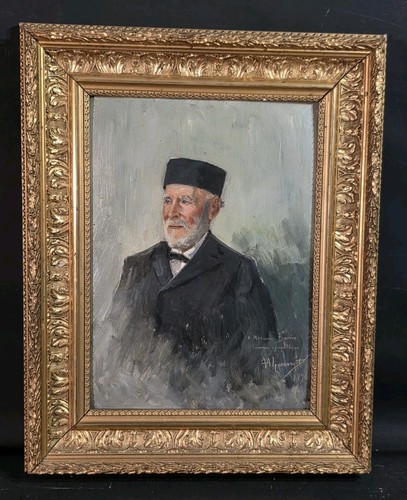 Tableau ancien huile - , portrait