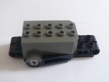 Lego 1 x Dark Gray Pullback Motor / Motor 9 x 4 x 2 1/3 with Black Base 4584