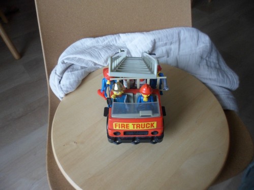 Camion pompier playmobil - camion,