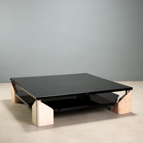 Table basse vintage marbre - basse,