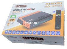 Spider Forever THE LEGEND 8k Android Satellite Receiver