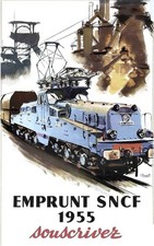 Affiche Poster Train SNCF