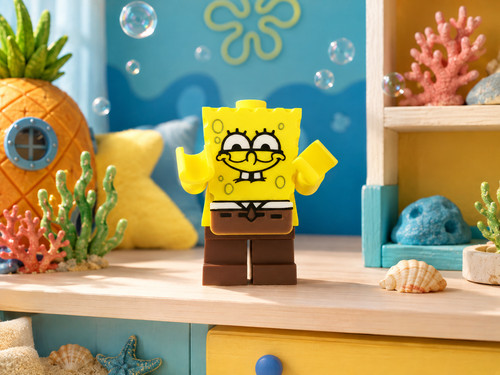 Figurine bob éponge - l’Éponge, –