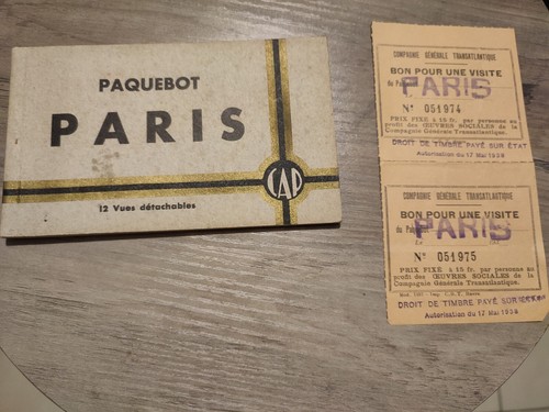 Carnet complet cartes - carnet, 12
