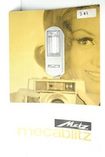 PROSPEKTUS DE 1962 DES FLASH METZ MECABLITZ - PROSPEKT VON 1962 METZ MECABLITZ