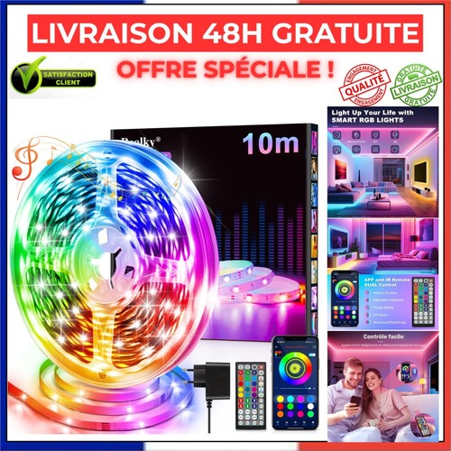 Ruban led rgb bluetooth - 10, m