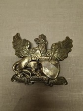 Plaque Badoise en laiton de casque à pointe 