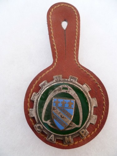 Insigne badge sur cuir - insigne, 32°