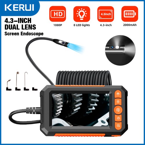 Dual lens ip67 endoscope - 1m,