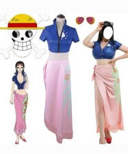 One Piece Cosplay Boa Hanckok Costume Animé Déguisement Manga  Toute Taille