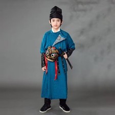 Boys Chinese Traditional Hanfu Dress Tang Suit Ancient Cosplay Costume