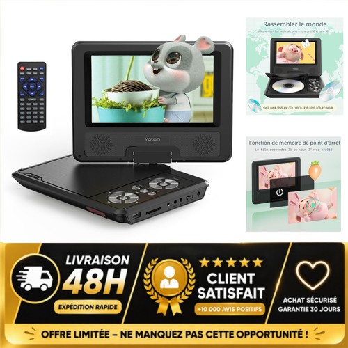Yoton lecteur dvd portable - yoton,