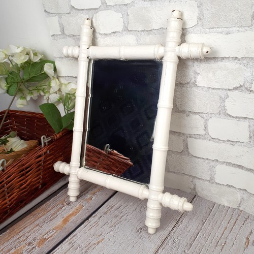 Miroir vintage rectangulaire