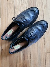 Tricker's Apron Toe Derby Olivvia Leather Black Size 11 