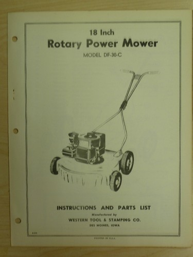 Western tool rotary power - 18",