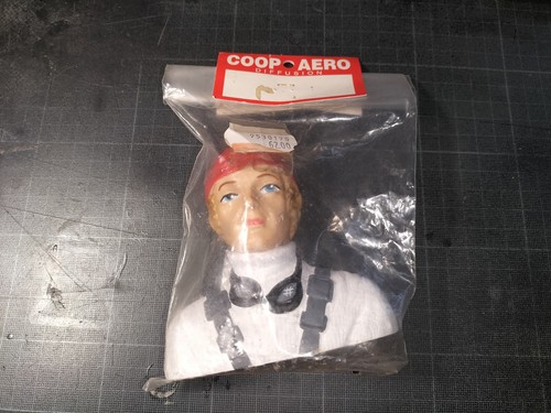 Figurine pilote avion buste - figurine,