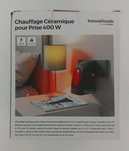 Chauffage céramique sur prise - céramique,