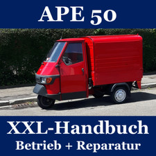 Piaggio APE 50 # XXL Manual /