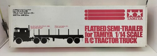 Tamiya flatbed semi trailer - tamiya,