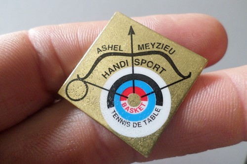 Pin broche badge handi sport - badge, handi-sport