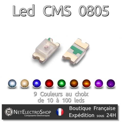 Leds cms smd - 0805,