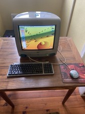 Apple iMac G3 vintage bleu