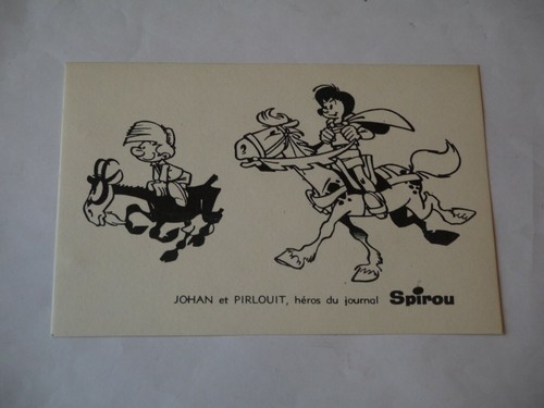 Carte postale les - les, hÉros