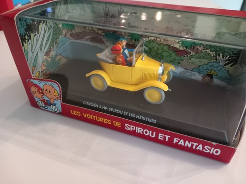 Voiture spirou citroën - citroën, 5hp