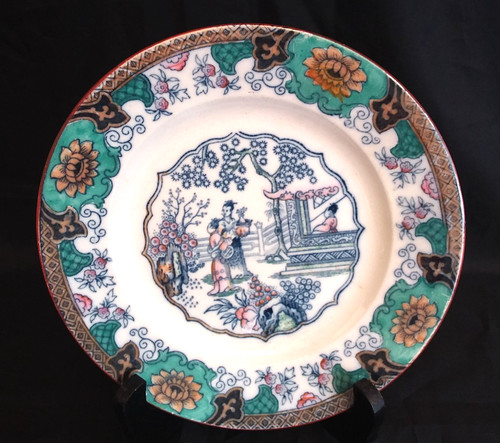Assiette céramique décor - en,