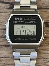 Montre Casio A158WE alarm