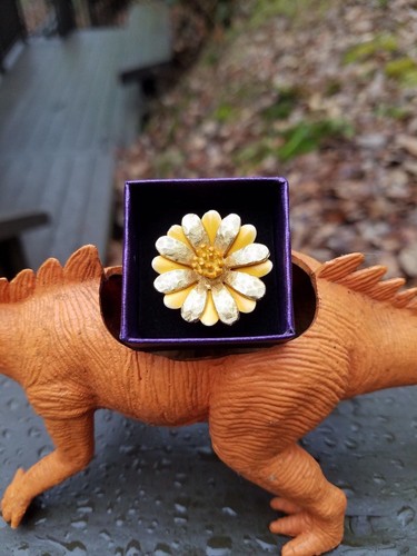 Purposed vintage orange and - re-purposed,