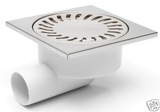 Drain de la Douche Siphon Sol en Acier Inoxydable Avec Évacuation Inodore 326XN