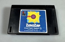 Vintage 1979 MB Microvision ZeroZap Cartridge Handheld Video Game Milton Bradley