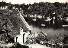 CPSM GF 29 - Breton River (Finistère) - 1150. La Maison du Pêcheur...