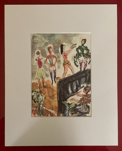 Tableau ancien estampe gravure