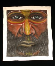 Peinture contemporaine, contemporary painting, oceanic art, Papua New Guinea