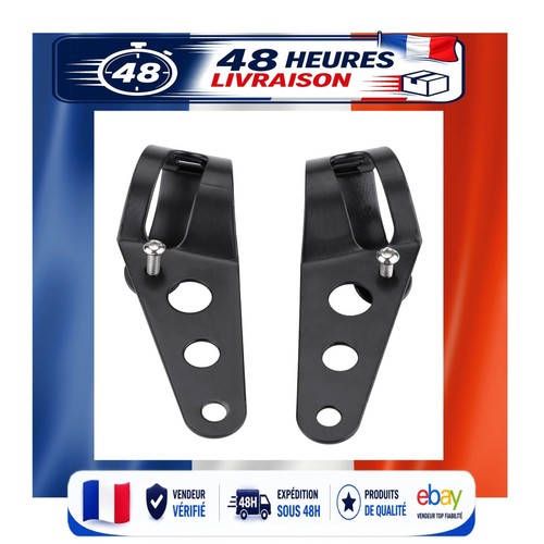 Support phare moto fourche - support,