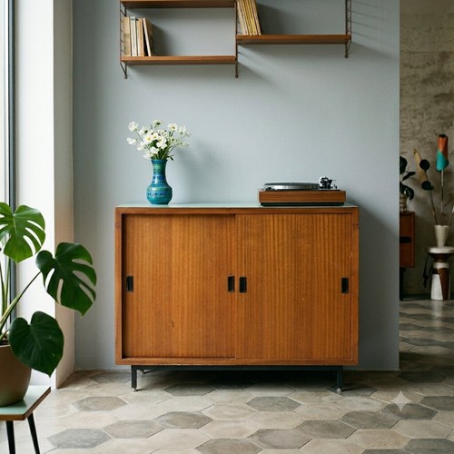 Buffet vintage design laiminé - design,