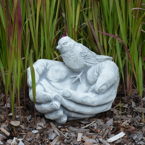 Bol boire main oiseau - main,